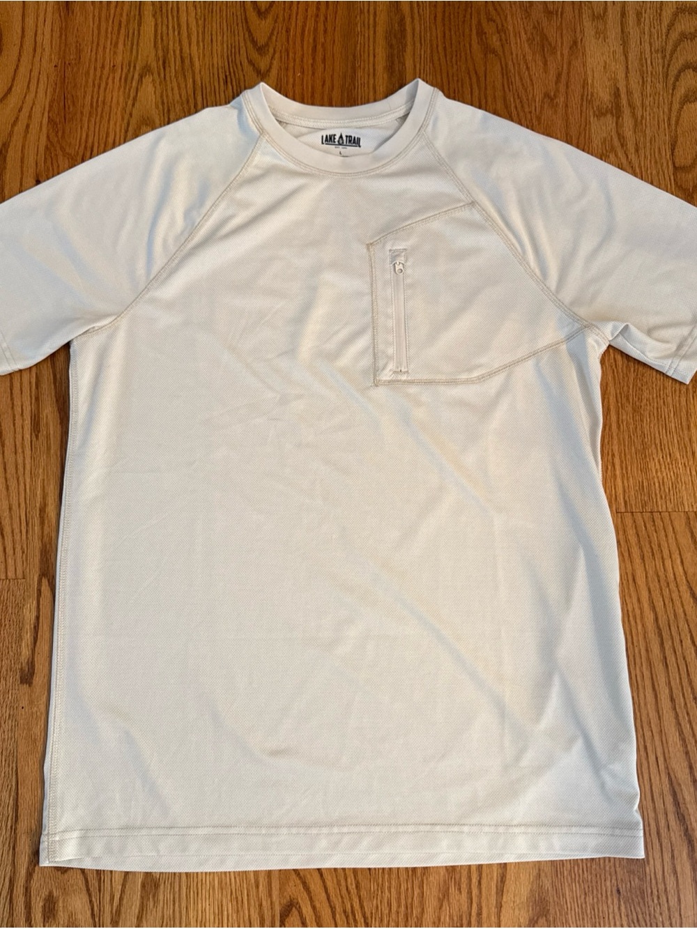 Men's Short Sleeve Pocket Tee in Off-White